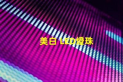 美白 LED燈珠
